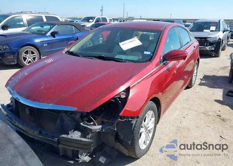 2013 Hyundai Sonata Gls from USA, damaged, VIN 5NPEB4AC6DH741374